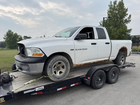CashForCars Canada | Ram 1500 Pickup Truck for Scrap Metal Recycling